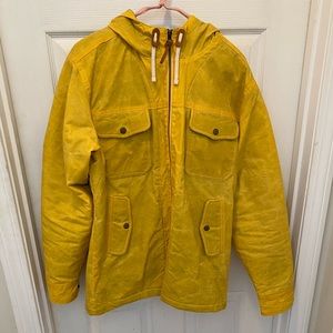 Taylor Stitch Winslow Parka Mustard Wax Canvas size 38